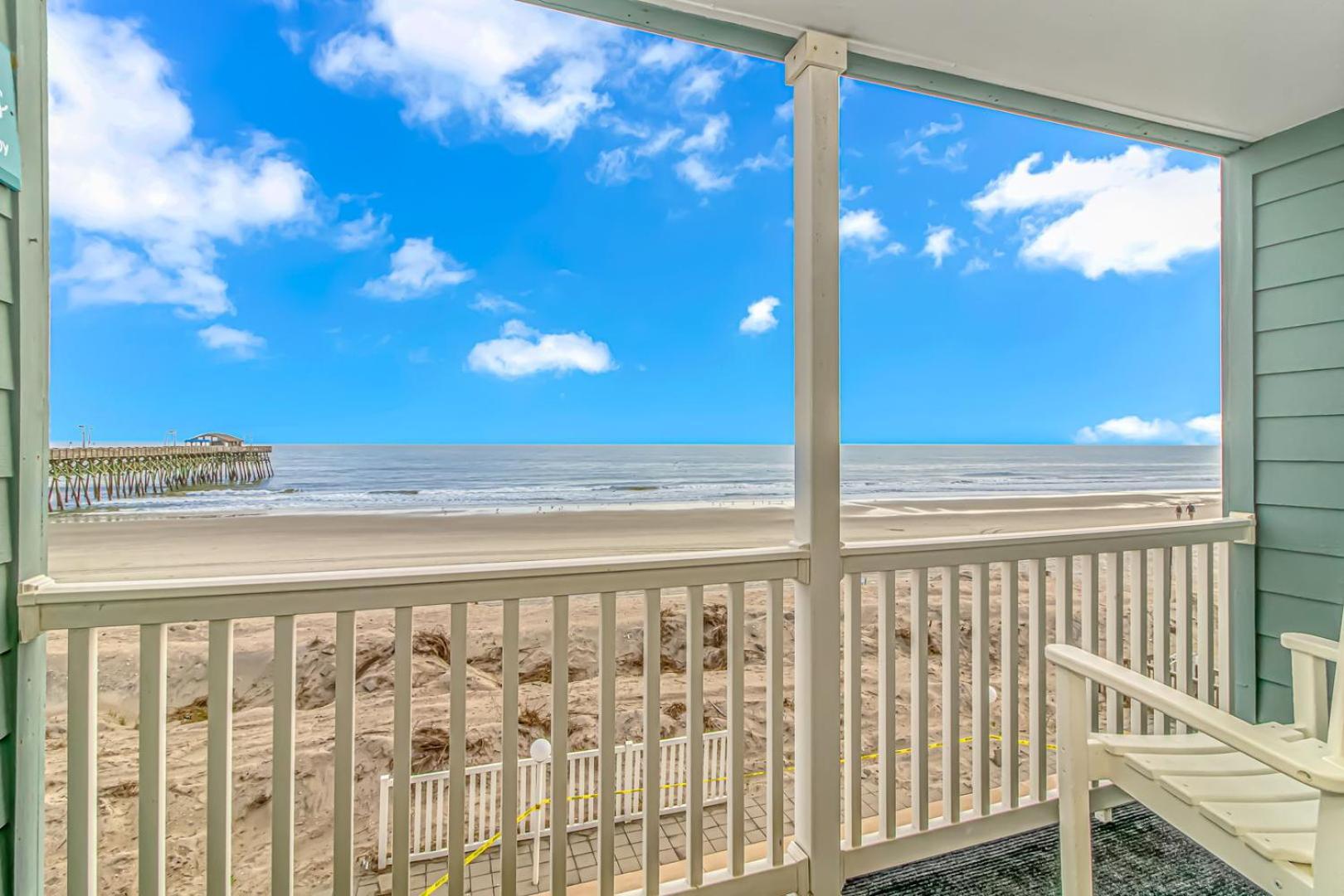 Exceptional Ocean-Pier-Pool Front 1 Bedroom Condo Garden City Bagian luar foto