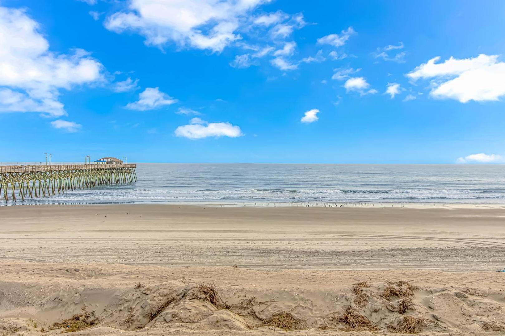 Exceptional Ocean-Pier-Pool Front 1 Bedroom Condo Garden City Bagian luar foto